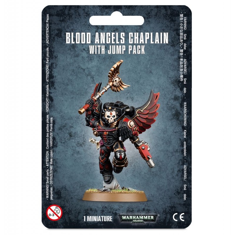 BLOOD ANGELS CHAPLAIN WITH JUMP PACK