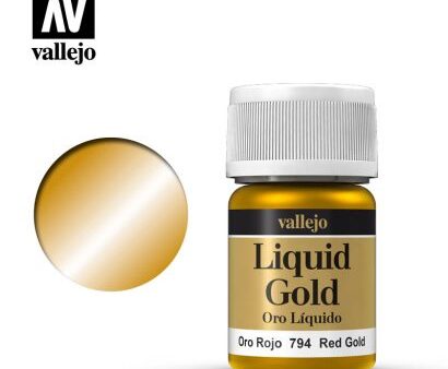 Oro Liquido:  Oro Rojo