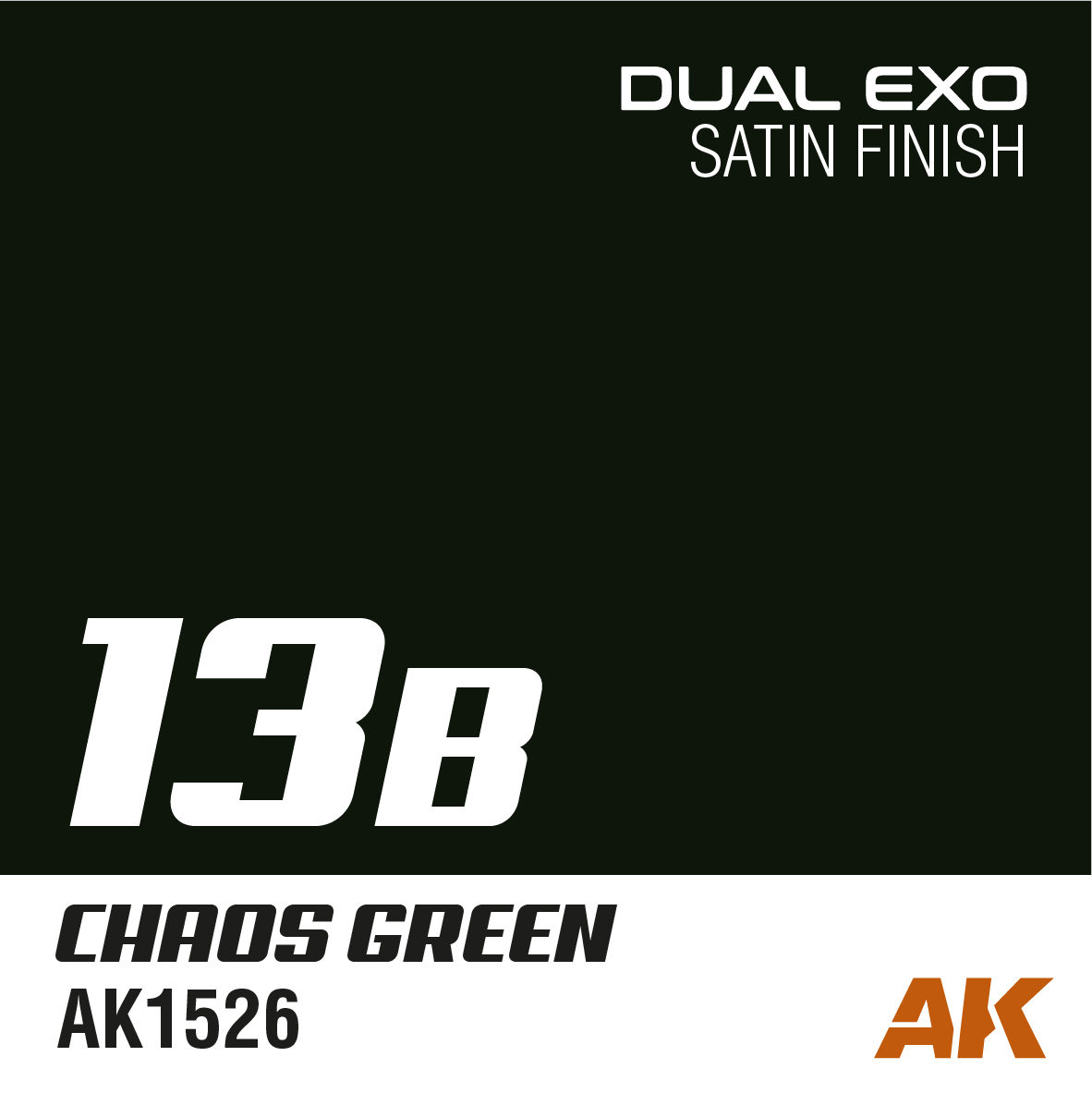 DUAL EXO 13B – CHAOS GREEN 60ml.