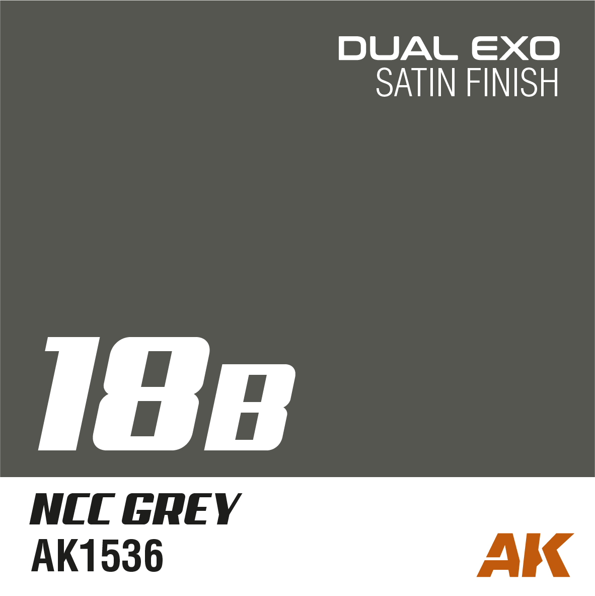 DUAL EXO 18B – NCC GREY 60ml.