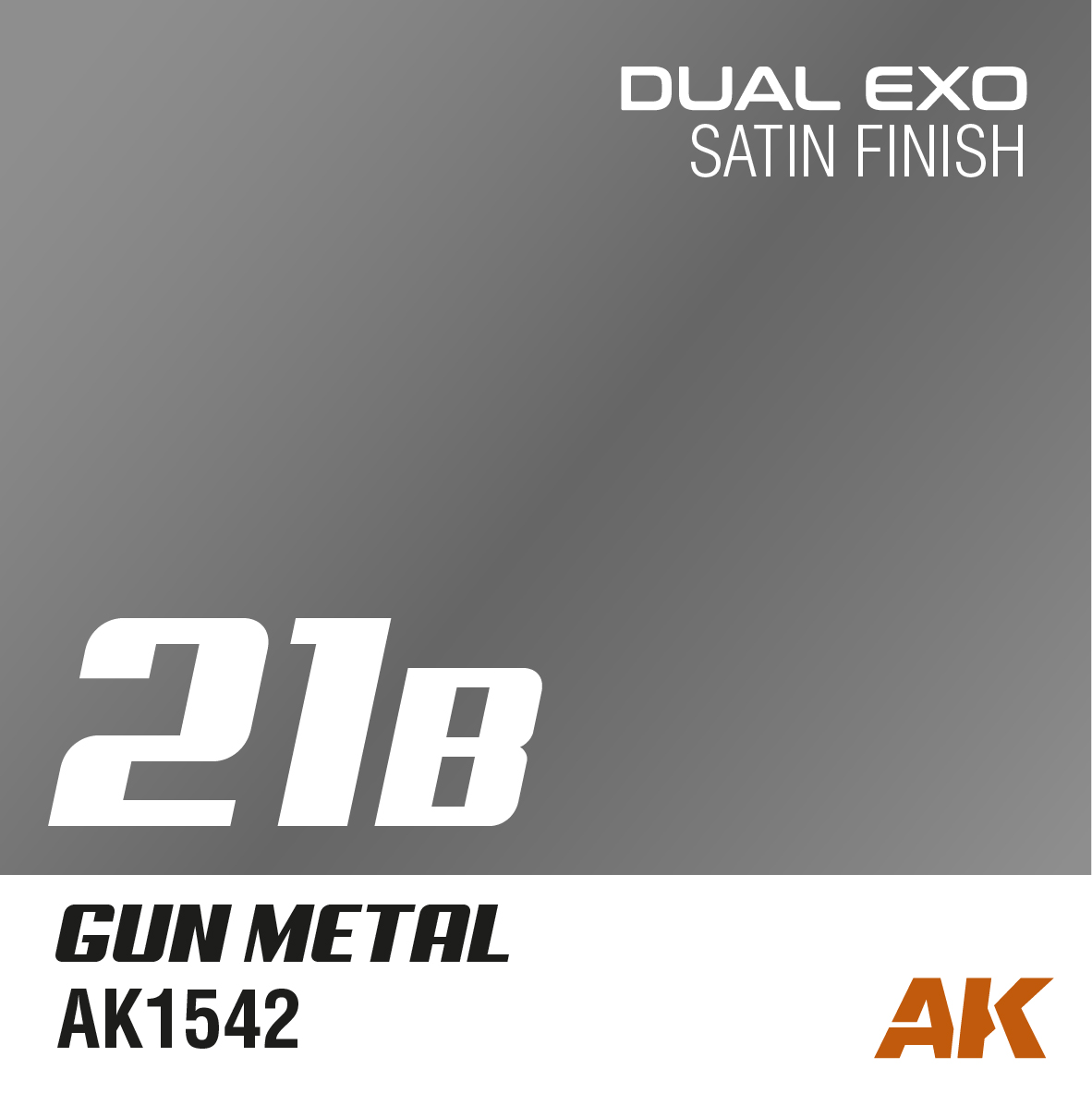 DUAL EXO 21B – GUN METAL 60ml.