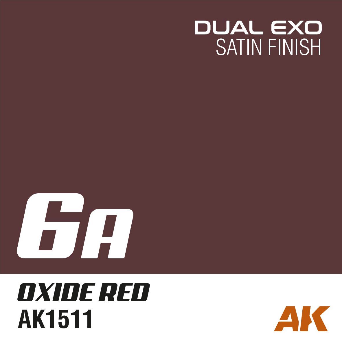 DUAL EXO 6A – OXIDE RED 60ml.