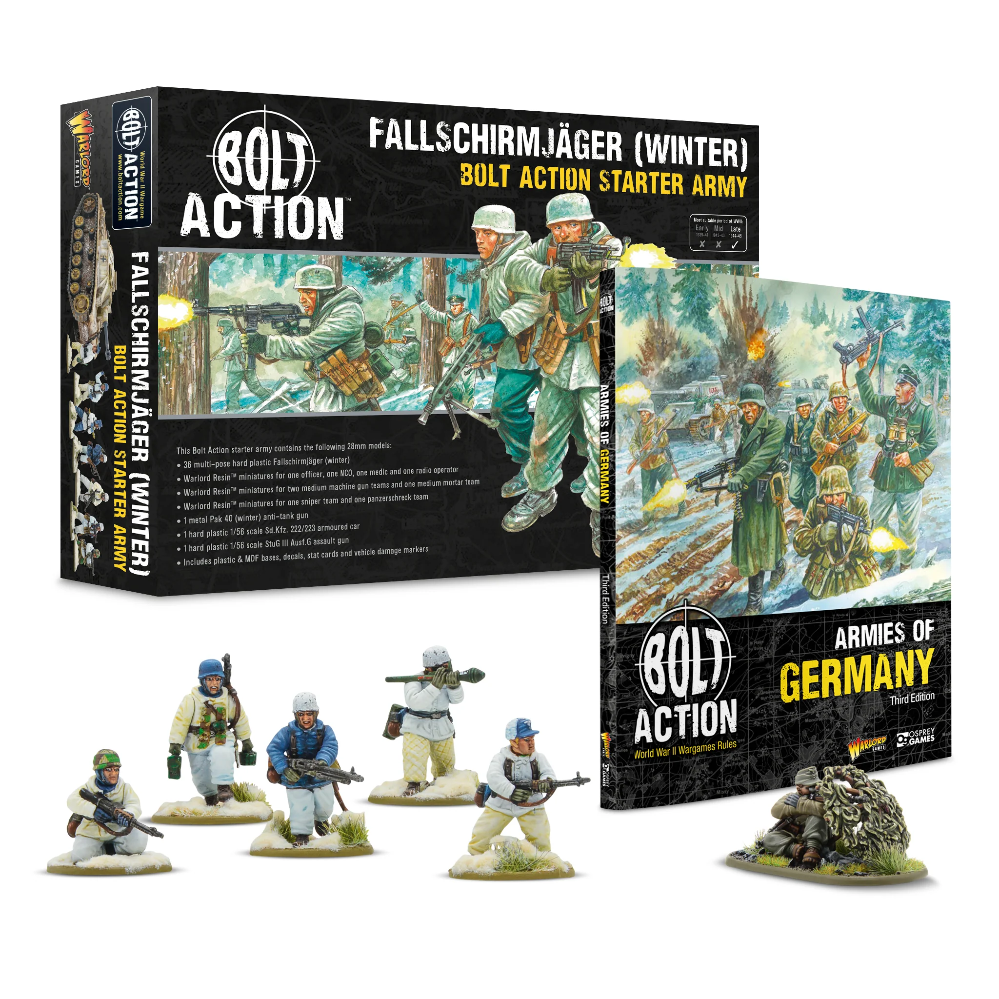 German Fallschirmjäger (Winter) Starter Army