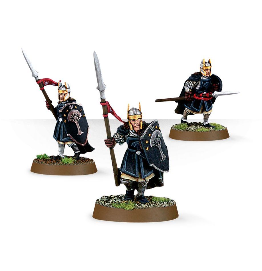 Warriors of Númenor with Spears (Web Only)