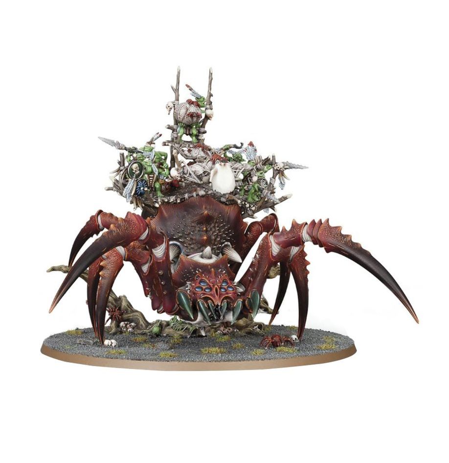 Arachnarok Spider with Spiderfang Warparty (Web Only)