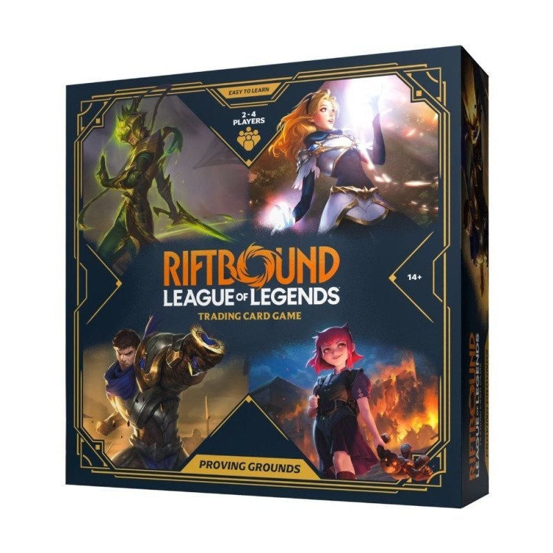 The Riftbound: League of Legends TCG Proving Grounds box set