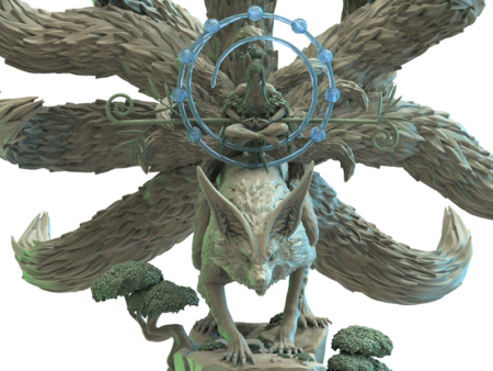 Hanako Kitsune Druid on Kyubi