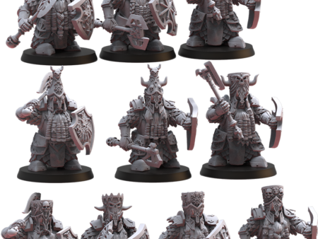 Big Hats Elite Guard with Axe and Shield