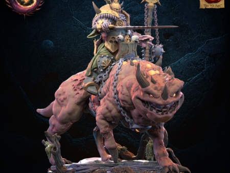 Gluttony Warriors Knight Hero on Rotten Beast