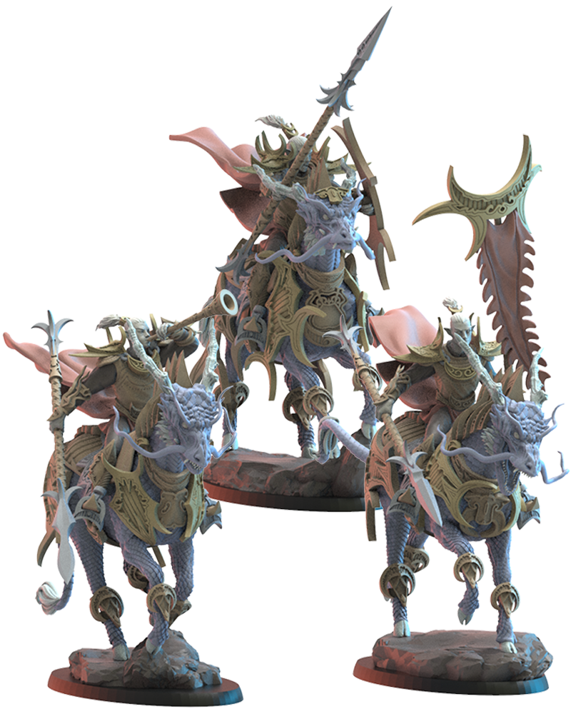 Shedo Knights on Longma Cg