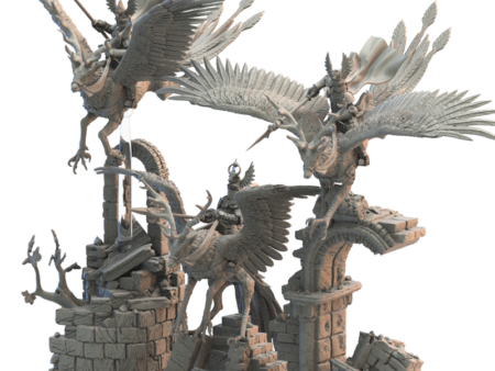 54 Wind Knights with Alternative Mount