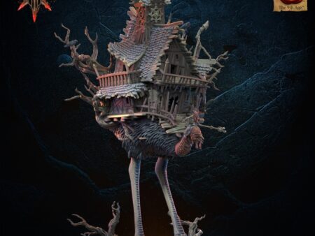 Baba Jaga Daemon Witch on Horror Bird