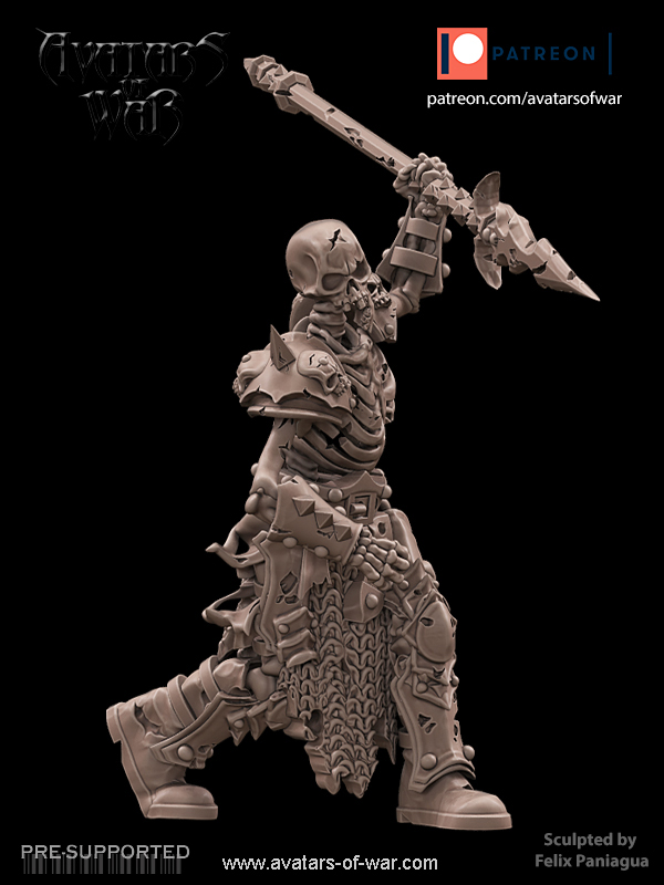 Skeleton Warrior Spear