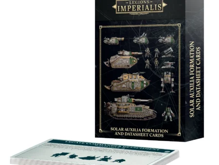 Solar Auxilia Formation and Datasheet Cards (Web Only)