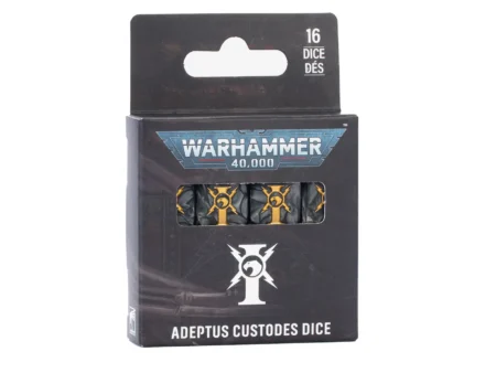 WARHAMMER 40000: ADEPTUS CUSTODES DICE